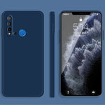 Custodia protettiva a copertura totale antigoccia in silicone liquido imitazione tinta unita, For Huawei P40 Pro, For Huawei nova 5i