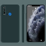 Custodia protettiva a copertura totale antigoccia in silicone liquido imitazione tinta unita, For Huawei P40 Pro, For Huawei nova 5i