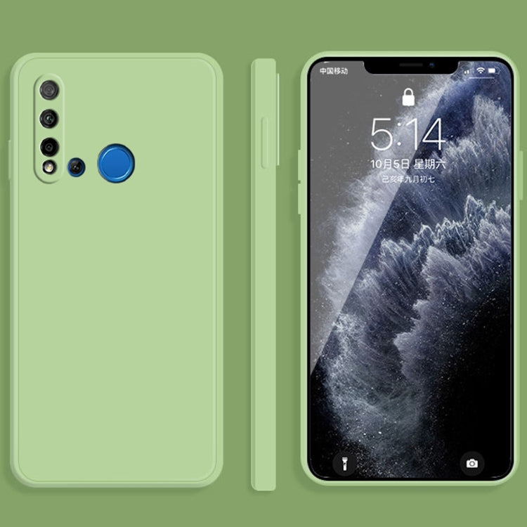 Custodia protettiva a copertura totale antigoccia in silicone liquido imitazione tinta unita, For Huawei P40 Pro, For Huawei nova 5i