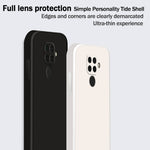 Custodia protettiva a copertura totale antigoccia in silicone liquido imitazione tinta unita, For Huawei nova 5i Pro / 5z, For Huawei nova 5 Pro