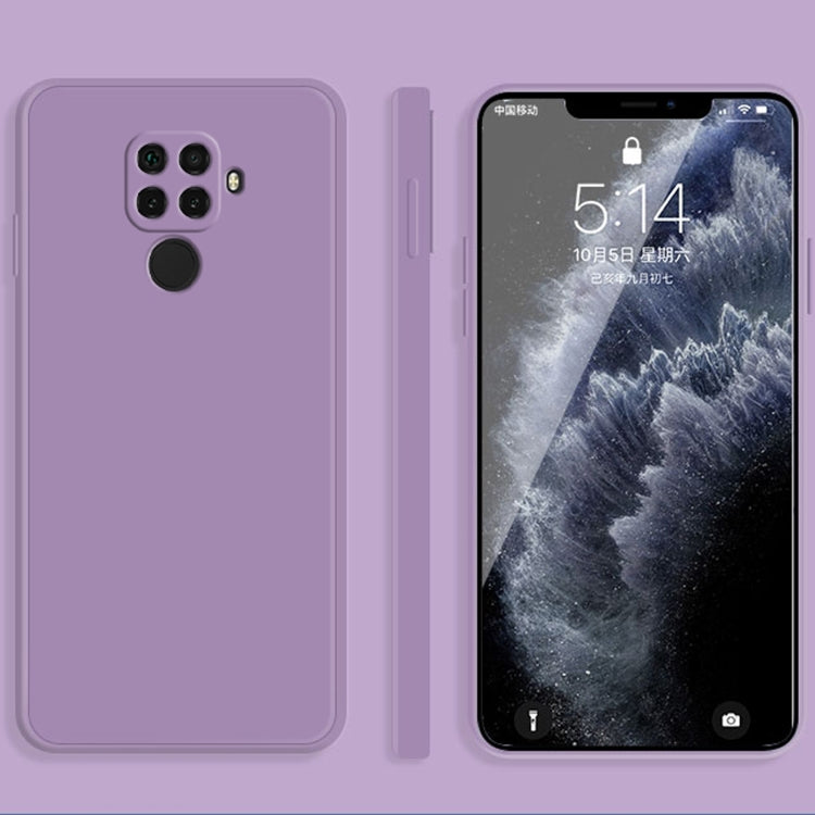 Custodia protettiva a copertura totale antigoccia in silicone liquido imitazione tinta unita, For Huawei nova 5i Pro / 5z, For Huawei nova 5 Pro