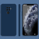 Custodia protettiva a copertura totale antigoccia in silicone liquido imitazione tinta unita, For Huawei nova 5i Pro / 5z, For Huawei nova 5 Pro