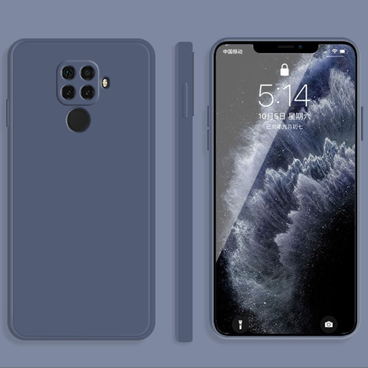 Custodia protettiva a copertura totale antigoccia in silicone liquido imitazione tinta unita, For Huawei nova 5i Pro / 5z, For Huawei nova 5 Pro
