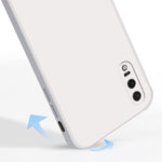 Custodia protettiva a copertura totale antigoccia in silicone liquido imitazione tinta unita, For Huawei P20, For Huawei P20 Pro
