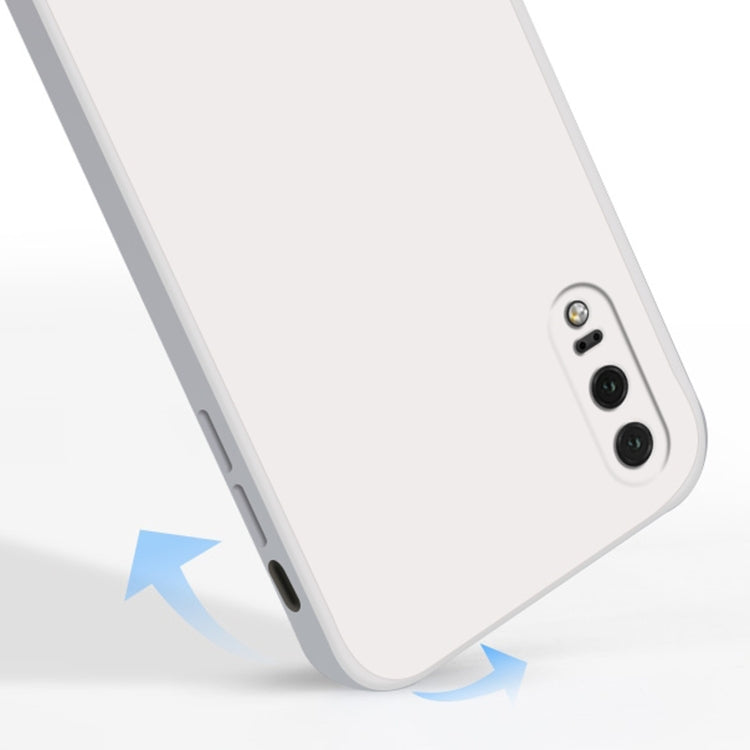 Custodia protettiva a copertura totale antigoccia in silicone liquido imitazione tinta unita, For Huawei P20, For Huawei P20 Pro