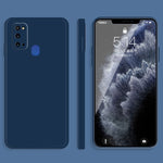Custodia silicone per Samsung Galaxy A12 5G e A21s