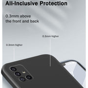 Custodia in silicone liquido per Samsung Galaxy A31