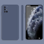 Custodia in silicone liquido per Samsung Galaxy A31