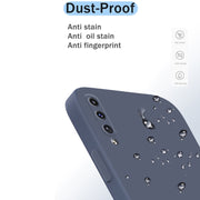 Custodia silicone liquido copertura totale per Samsung Galaxy A50