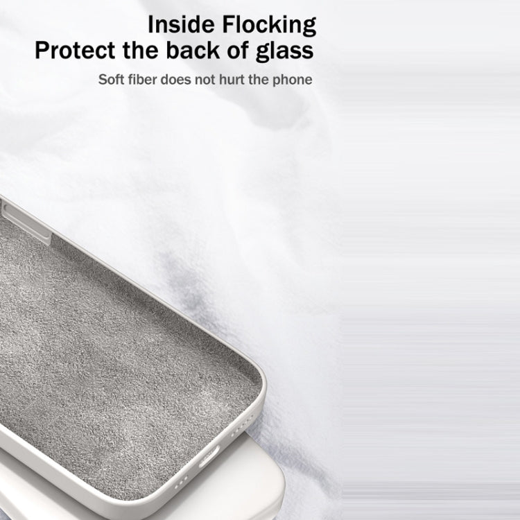 Custodia silicone liquido copertura totale per Samsung Galaxy A50