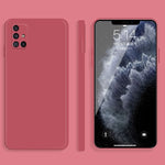 Custodia silicone liquido copertura totale per Samsung Galaxy A50