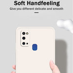 Custodia in silicone liquido per Samsung Galaxy S20