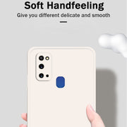 Custodia in silicone liquido per Samsung Galaxy S20