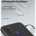 Custodia in silicone liquido per Samsung Galaxy S20