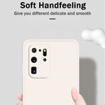 Custodia in silicone liquido per Samsung Galaxy S21 5G