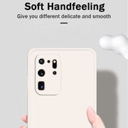 Custodia in silicone liquido per Samsung Galaxy S21 5G