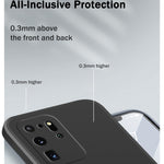 Custodia in silicone liquido per Samsung Galaxy S21 5G