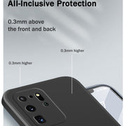 Custodia in silicone liquido per Samsung Galaxy S21 5G