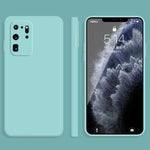 Custodia in silicone liquido per Samsung Galaxy S21 5G