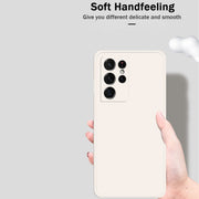 Custodia silicone liquido per Samsung Galaxy S21 Ultra 5G