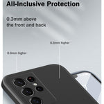 Custodia silicone liquido per Samsung Galaxy S21 Ultra 5G