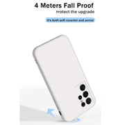 Custodia silicone liquido per Samsung Galaxy S21 Ultra 5G