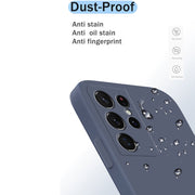 Custodia silicone liquido per Samsung Galaxy S21 Ultra 5G