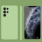 Custodia silicone liquido per Samsung Galaxy S21 Ultra 5G