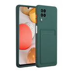 Custodia TPU con slot per schede per Samsung Galaxy A32