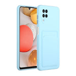 Custodia TPU con slot per schede per Samsung Galaxy A32