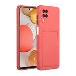 Custodia TPU con slot per schede per Samsung Galaxy A32