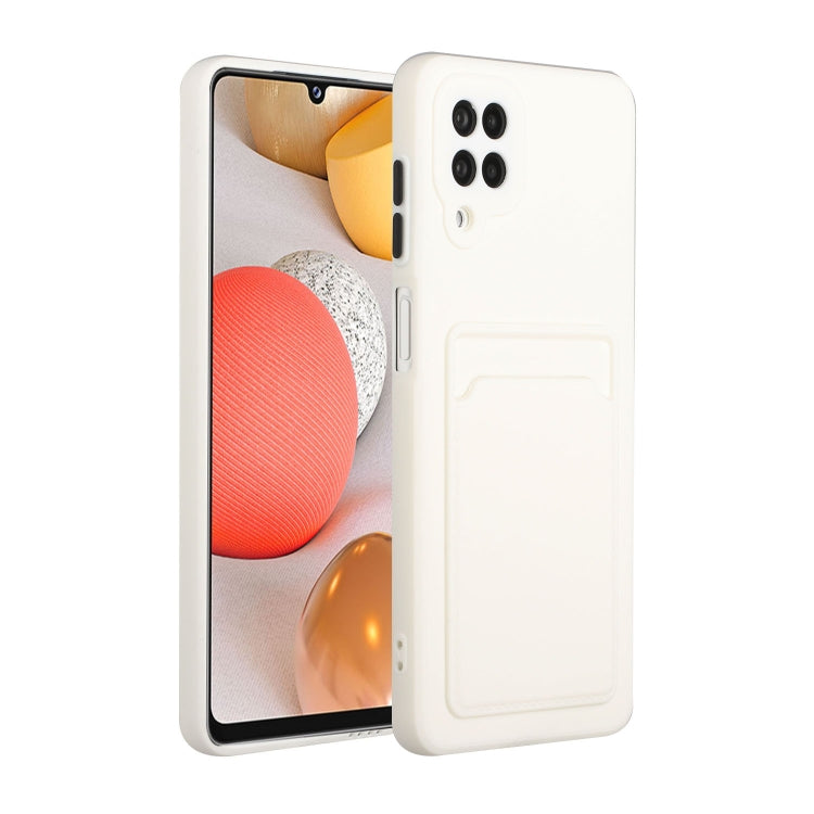Custodia TPU con slot per schede per Samsung Galaxy A72 5G