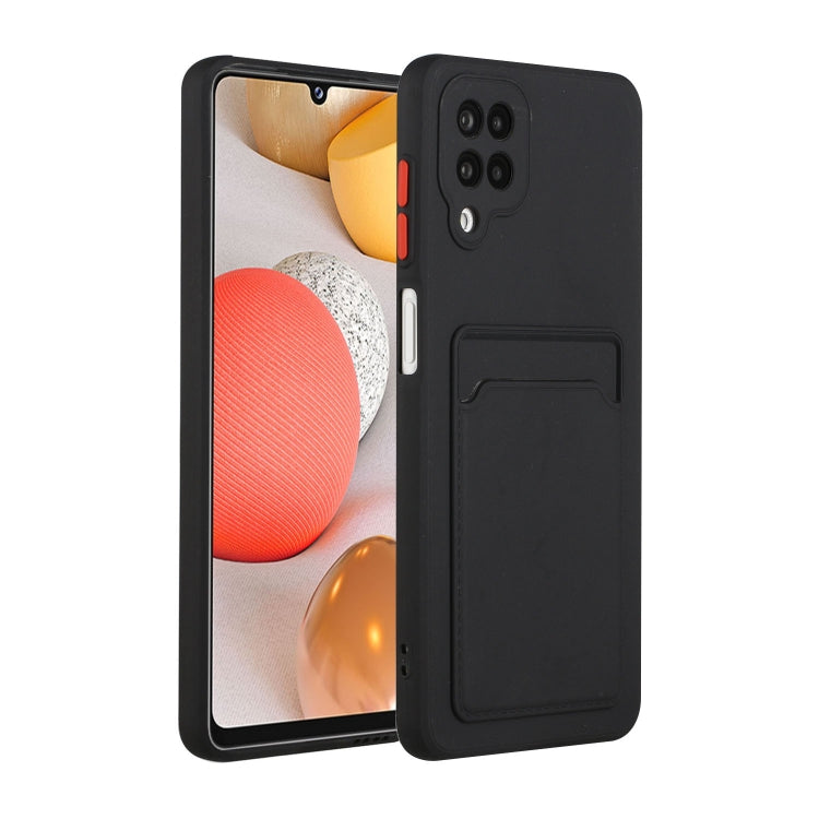 Custodia TPU con slot per schede per Samsung Galaxy A72 5G