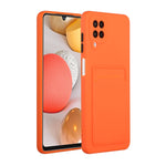Custodia TPU con slot per schede per Samsung Galaxy A72 5G