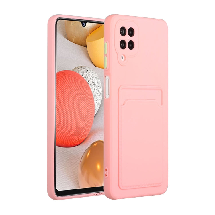 Custodia TPU con slot per schede per Samsung Galaxy A72 5G