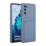 Design dello slot per schede TPU antiurto protettivo, For Samsung Galaxy S20 FE, For Samsung Galaxy S21 5G