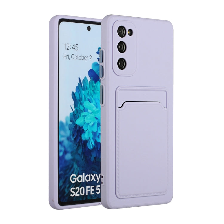 Design dello slot per schede TPU antiurto protettivo, For Samsung Galaxy S20 FE, For Samsung Galaxy S21 5G