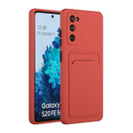 Design dello slot per schede TPU antiurto protettivo, For Samsung Galaxy S20 FE, For Samsung Galaxy S21 5G