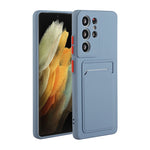 Design dello slot per schede TPU antiurto protettivo, For Samsung Galaxy S21 Ultra 5G, For Samsung Galaxy S21+ 5G