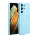 Design dello slot per schede TPU antiurto protettivo, For Samsung Galaxy S21 Ultra 5G, For Samsung Galaxy S21+ 5G