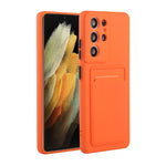 Design dello slot per schede TPU antiurto protettivo, For Samsung Galaxy S21 Ultra 5G, For Samsung Galaxy S21+ 5G