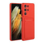 Design dello slot per schede TPU antiurto protettivo, For Samsung Galaxy S21 Ultra 5G, For Samsung Galaxy S21+ 5G