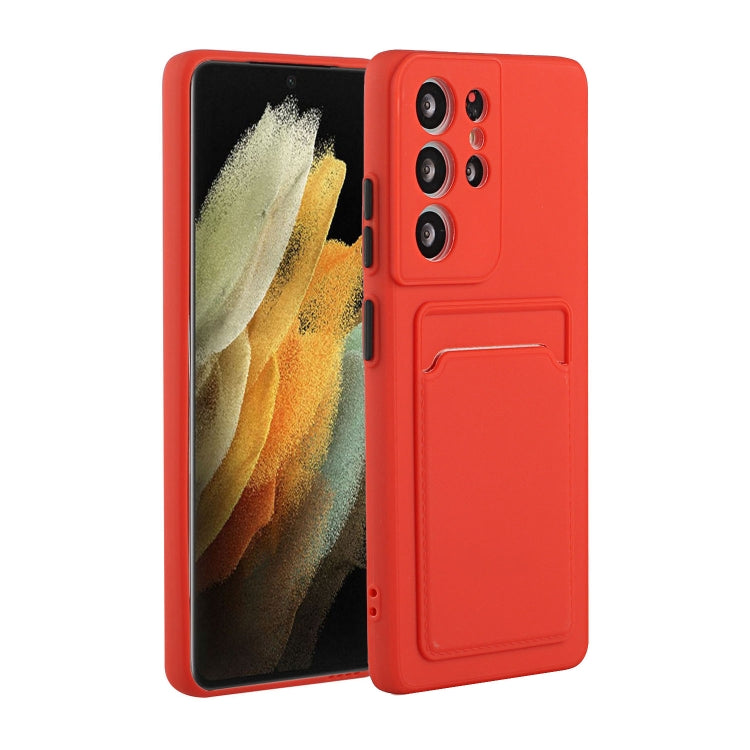 Design dello slot per schede TPU antiurto protettivo, For Samsung Galaxy S21 Ultra 5G, For Samsung Galaxy S21+ 5G