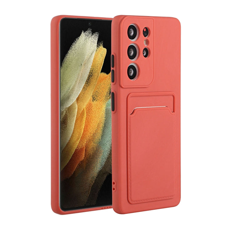 Design dello slot per schede TPU antiurto protettivo, For Samsung Galaxy S21 Ultra 5G, For Samsung Galaxy S21+ 5G
