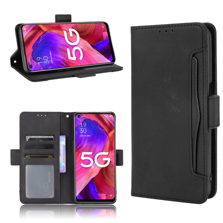 Custodia portafoglio in pelle PU per smartphone OPPO compatibili