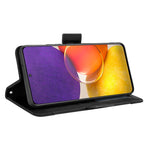 Custodia portafoglio in pelle per Samsung Galaxy S21 FE