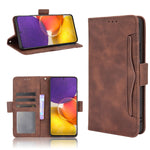 Custodia portafoglio in pelle per Samsung Galaxy S21 FE