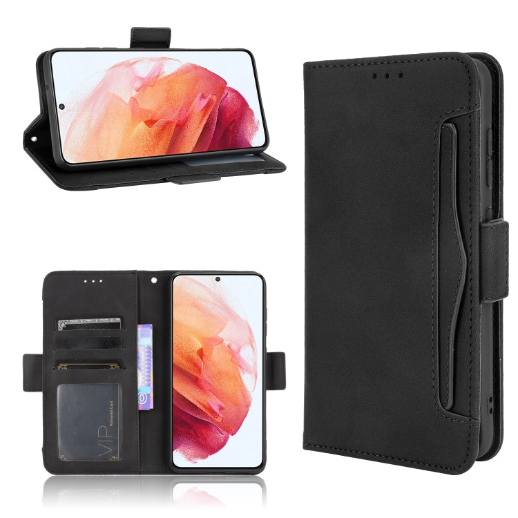 Custodia portafoglio in pelle per Samsung Galaxy S21 FE