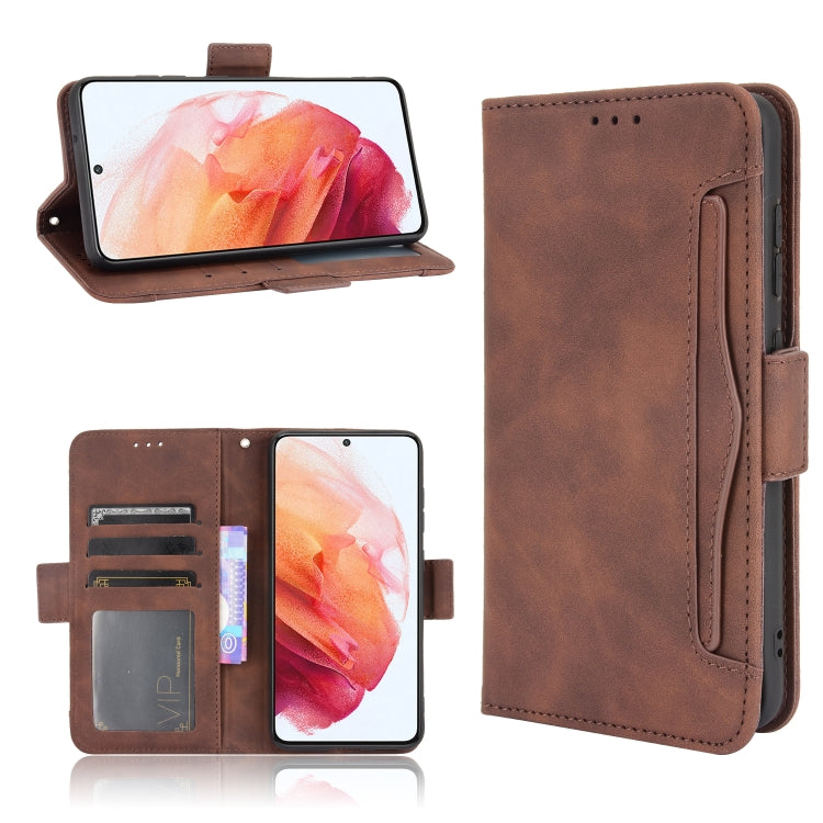 Custodia portafoglio in pelle per Samsung Galaxy S21 FE