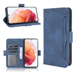 Custodia portafoglio in pelle per Samsung Galaxy S21 FE